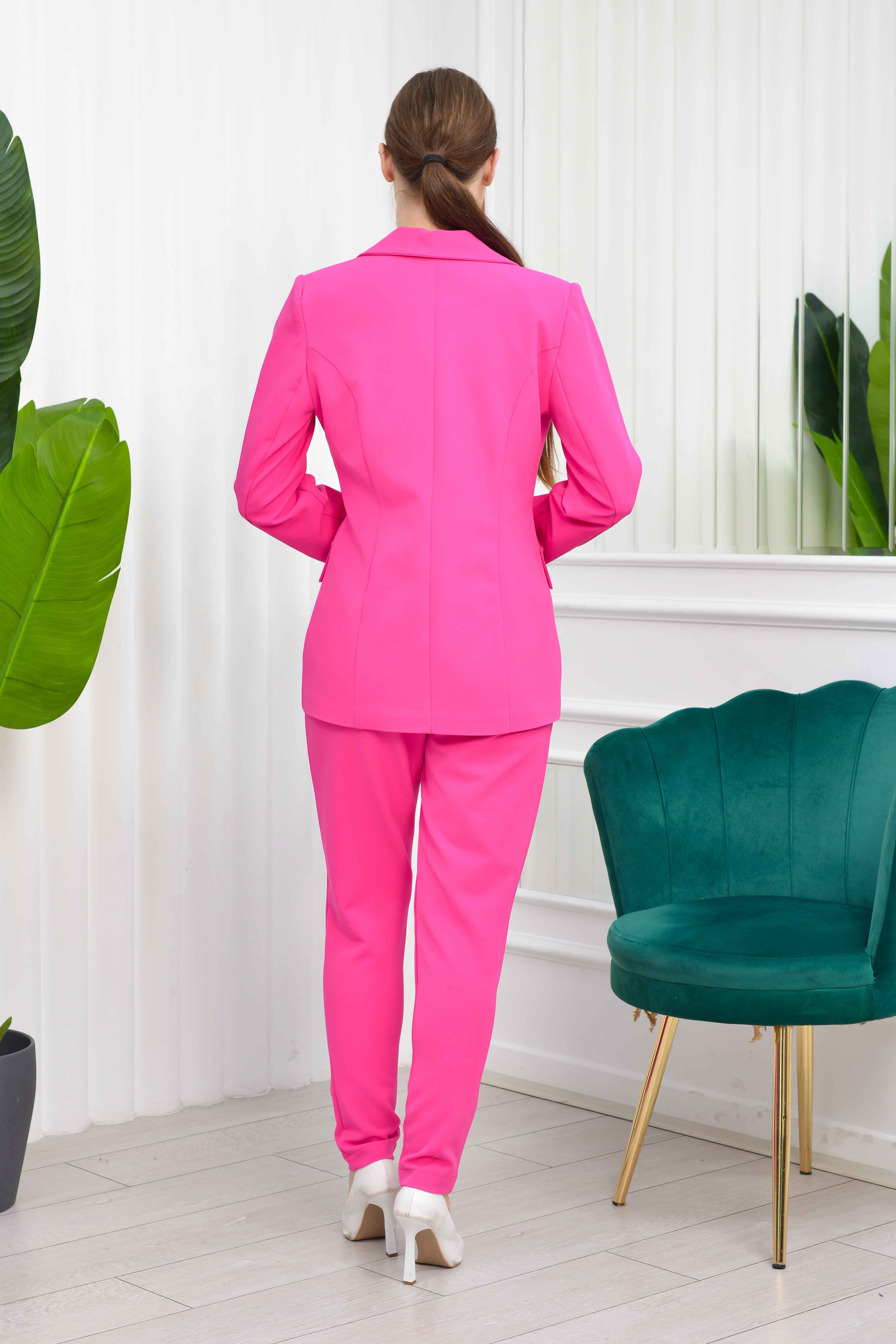 2067 - İthal Atlas Tasarım Ceket Pantolon Büstiyer Takım Elbise
